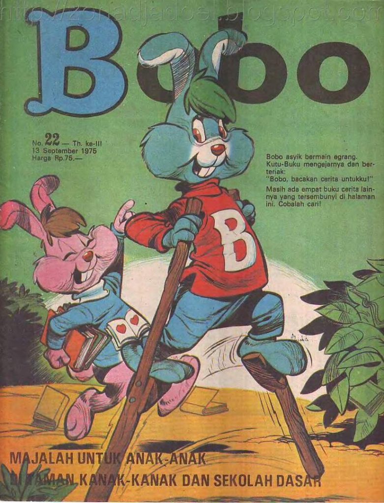 Majalah BOBO Edisi 19 September 1975, Bahasa Indonesia (File PDF)
