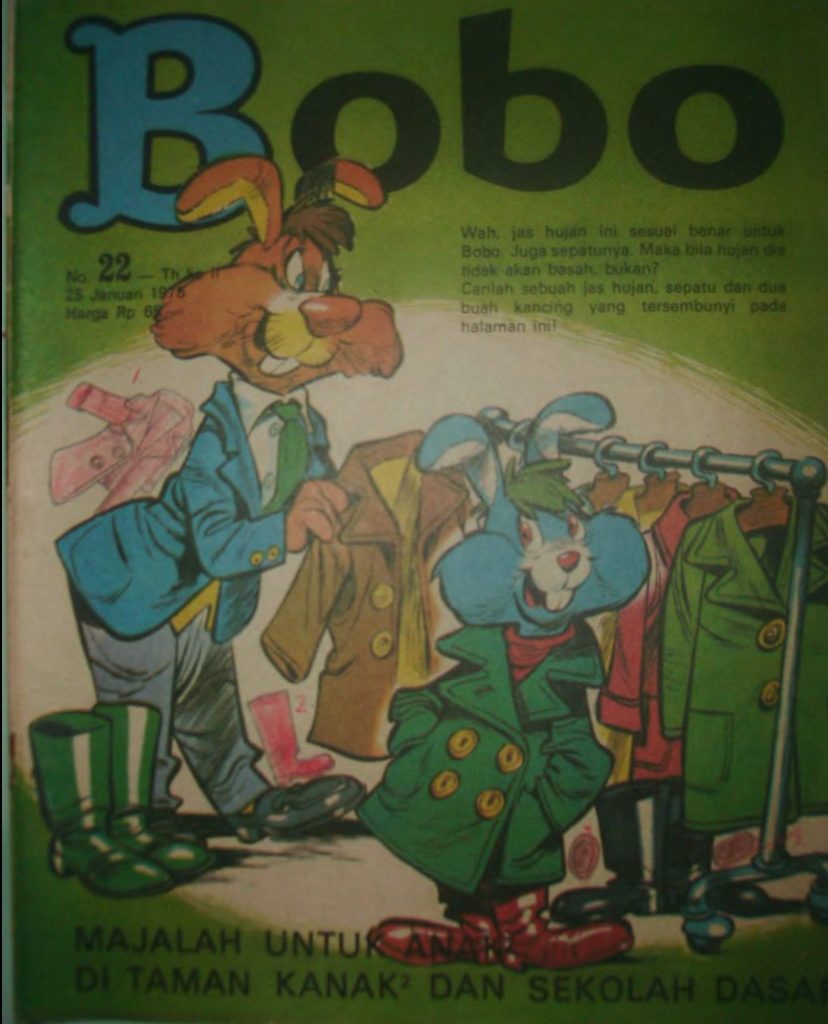 Majalah BOBO Edisi 25 Januari 1975, Bahasa Indonesia (File PDF)