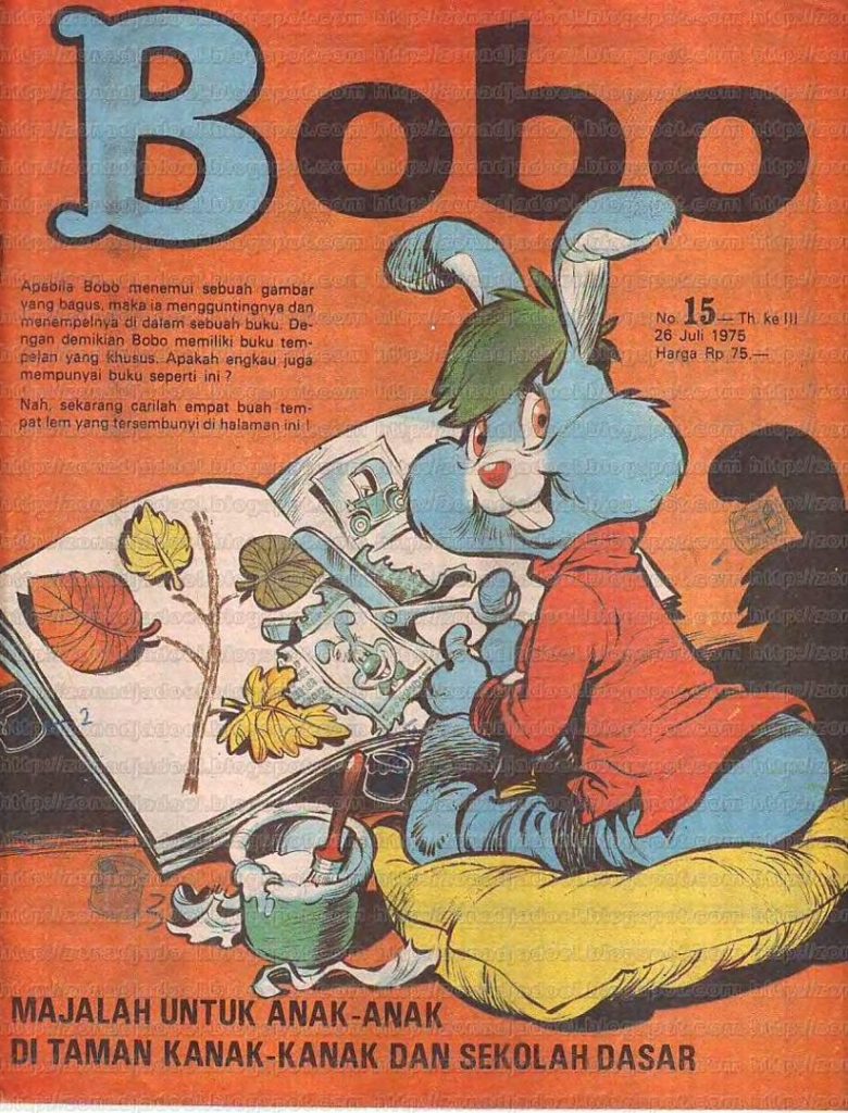 Majalah BOBO Edisi 26 Juli 1975, Bahasa Indonesia (File PDF)
