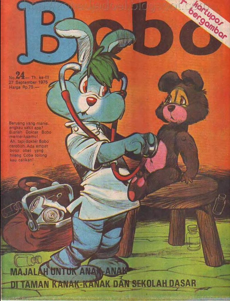 Majalah BOBO Edisi 27 September 1975, Bahasa Indonesia (File PDF)