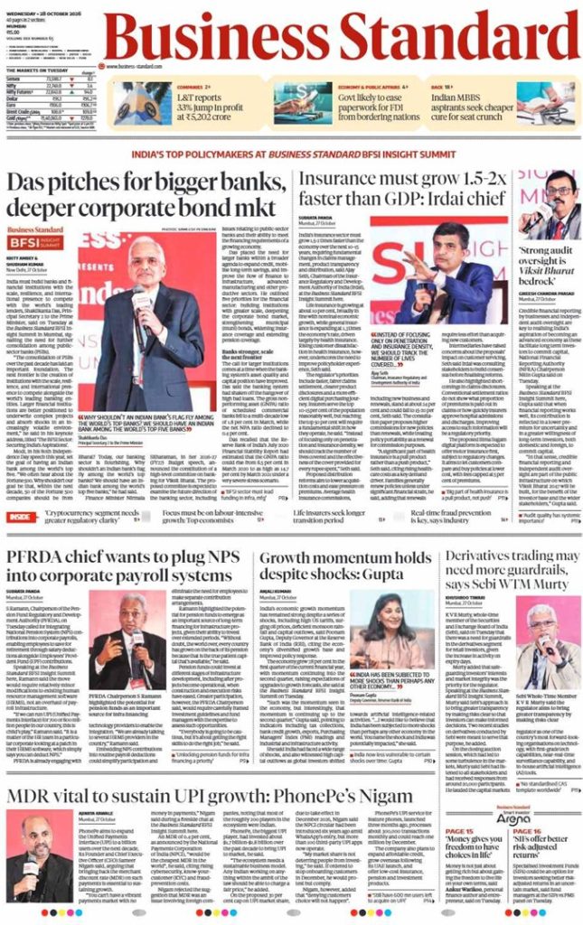 AAAAA Koran BUSINESS STANDARD Today, English (File PDF)