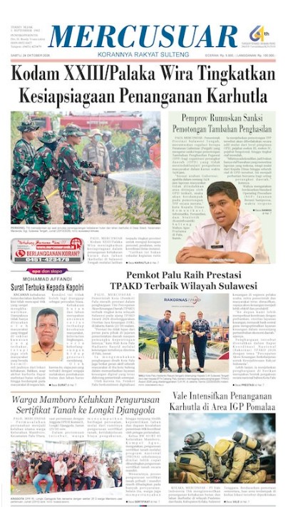 AAAAA Koran Harian SATELIT NEWS Hari ini, (File PDF)