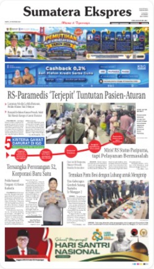 AAAAA Koran SUMATERA EXPRESS Hari ini (Via Chat Tawk.to Link URL-nya)