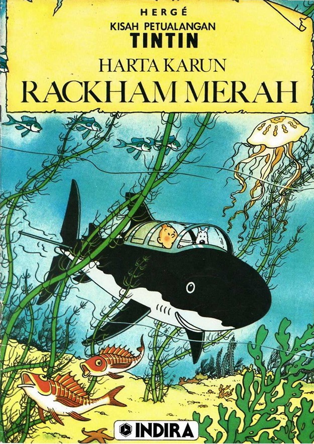 Tintin - Harta Karun Rackham Merah by Herge, Full Color