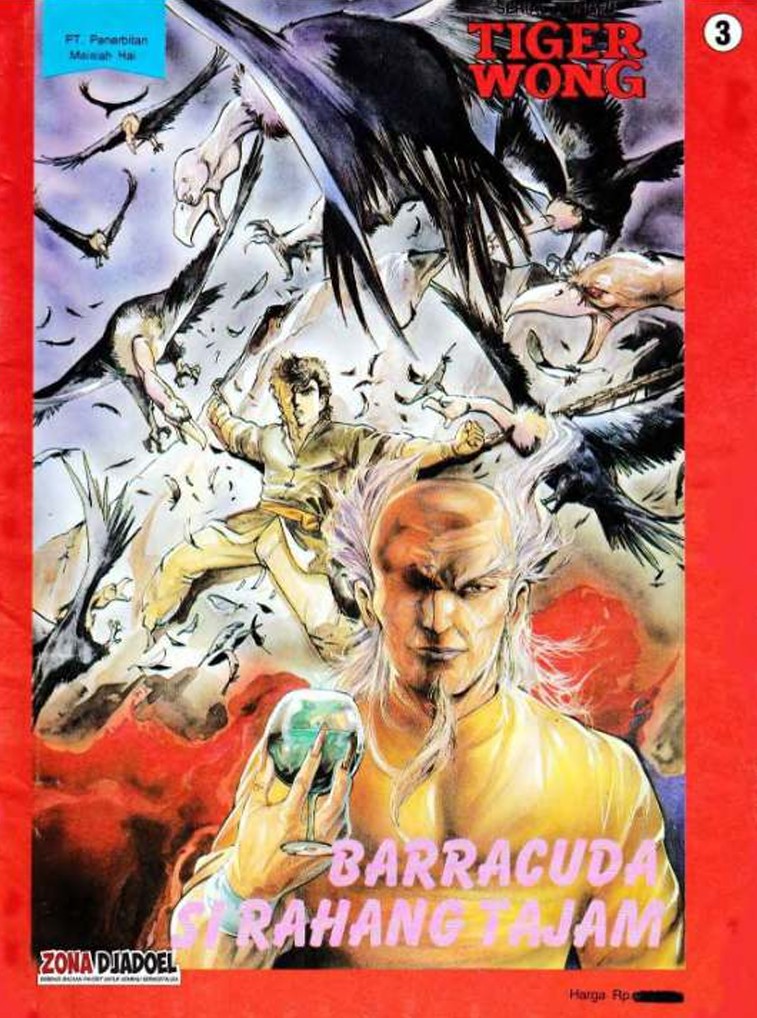 Komik TIGER WONG Vol. 03 by Tony Wong, Full Color (Barracuda Rahang Tajam)