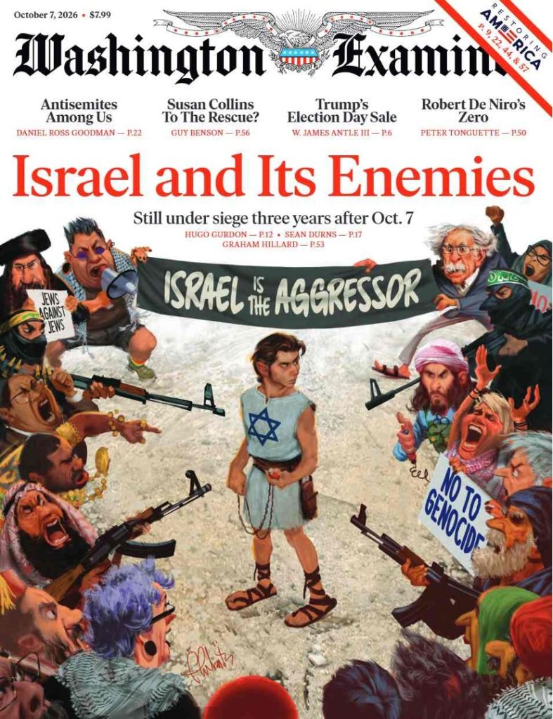 Majalah WASHINGTON EXAMINER Edisi 7 Oktober 2026, English (File PDF)