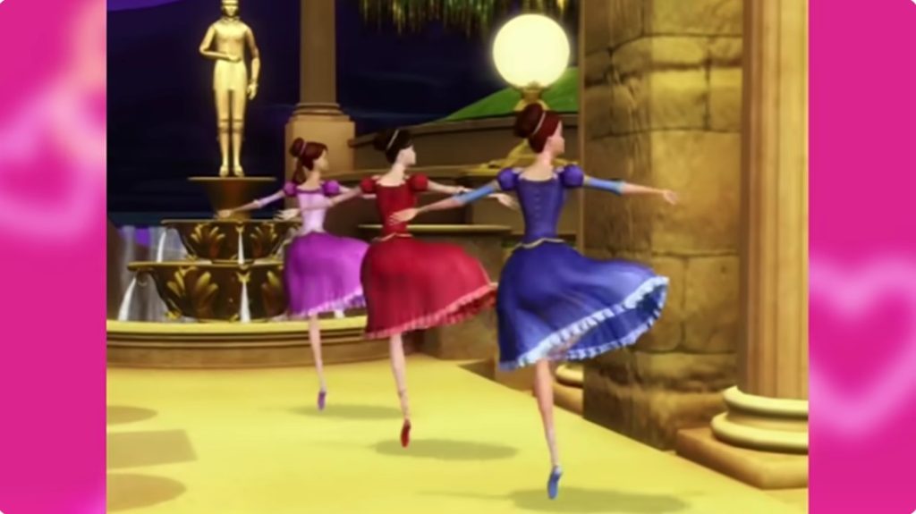 Barbie in the 12 Dancing Princesses, Bahasa Indonesia (Video)