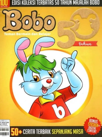 Majalah Bobo Edisi Koleksi Terbatas 50 Tahun, Full Color