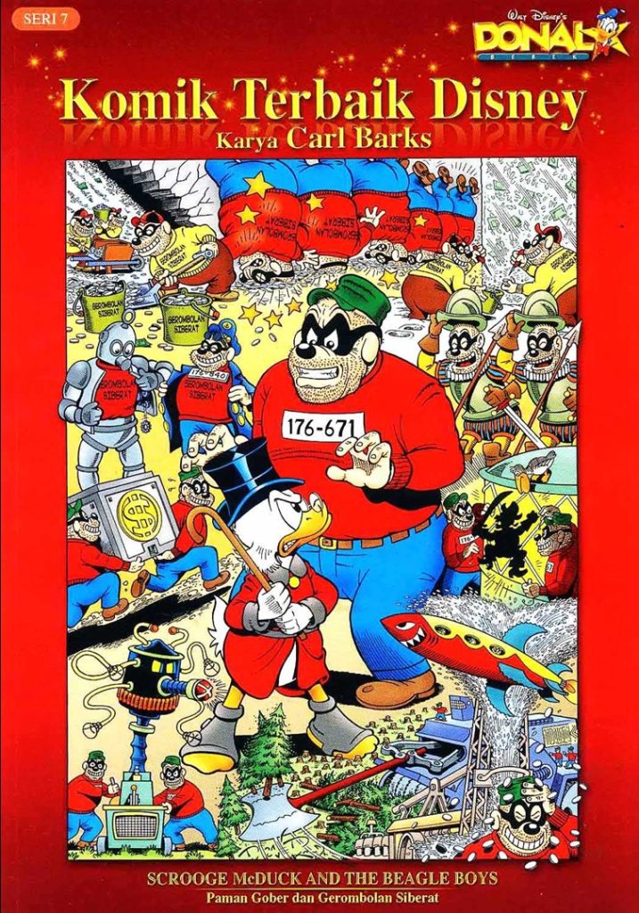 Majalah Donald Bebek - Komik Terbaik Disney's Seri 7 by Carl Barks