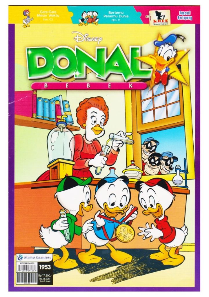 Majalah Donald Bebek Edisi 1953, Full Color