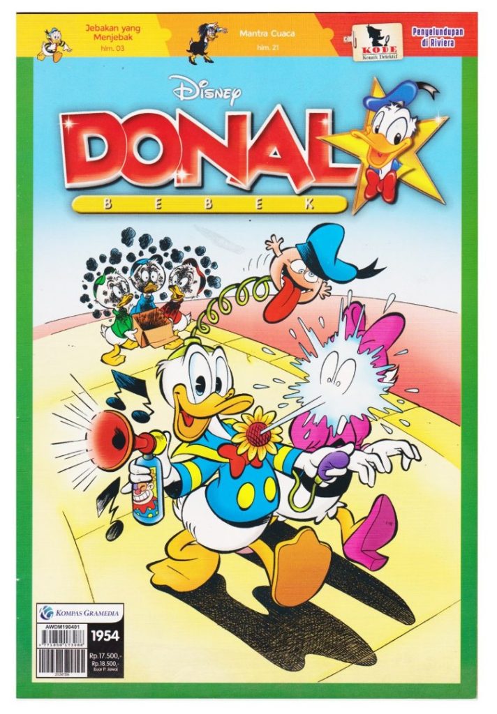 Majalah Donald Bebek Edisi 1954, Full Color