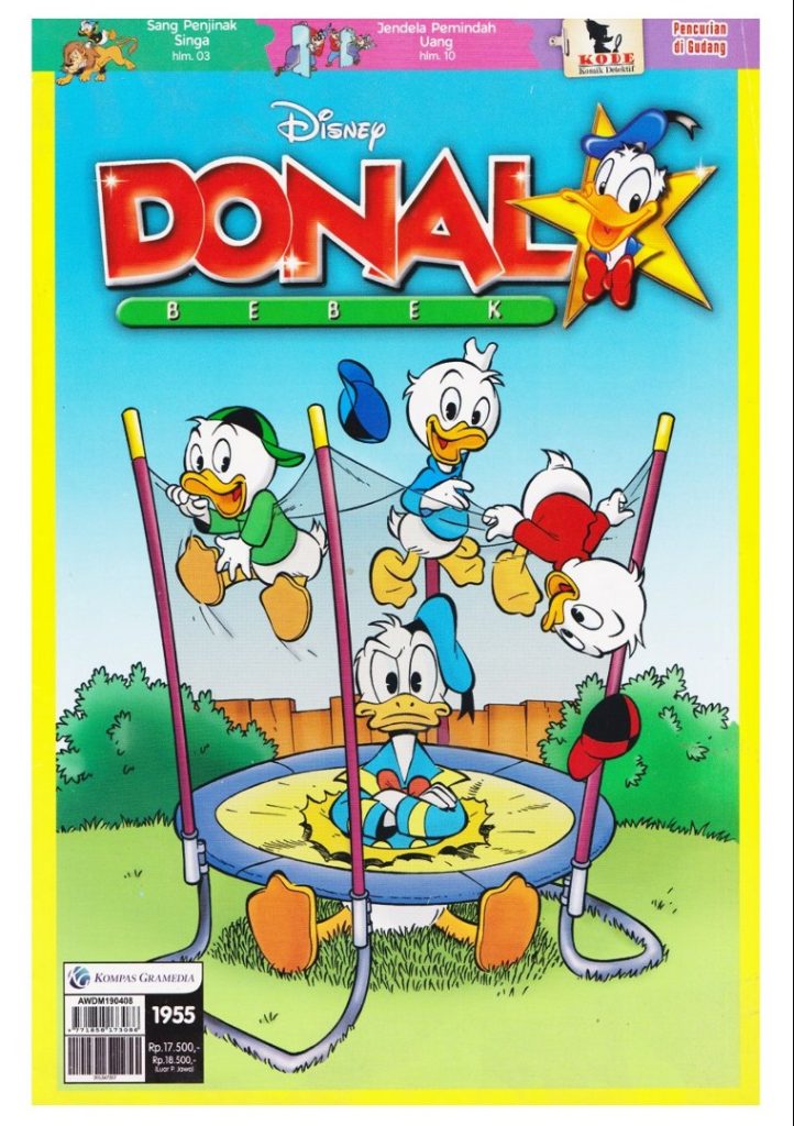 Majalah Donald Bebek Edisi 1955, Full Color