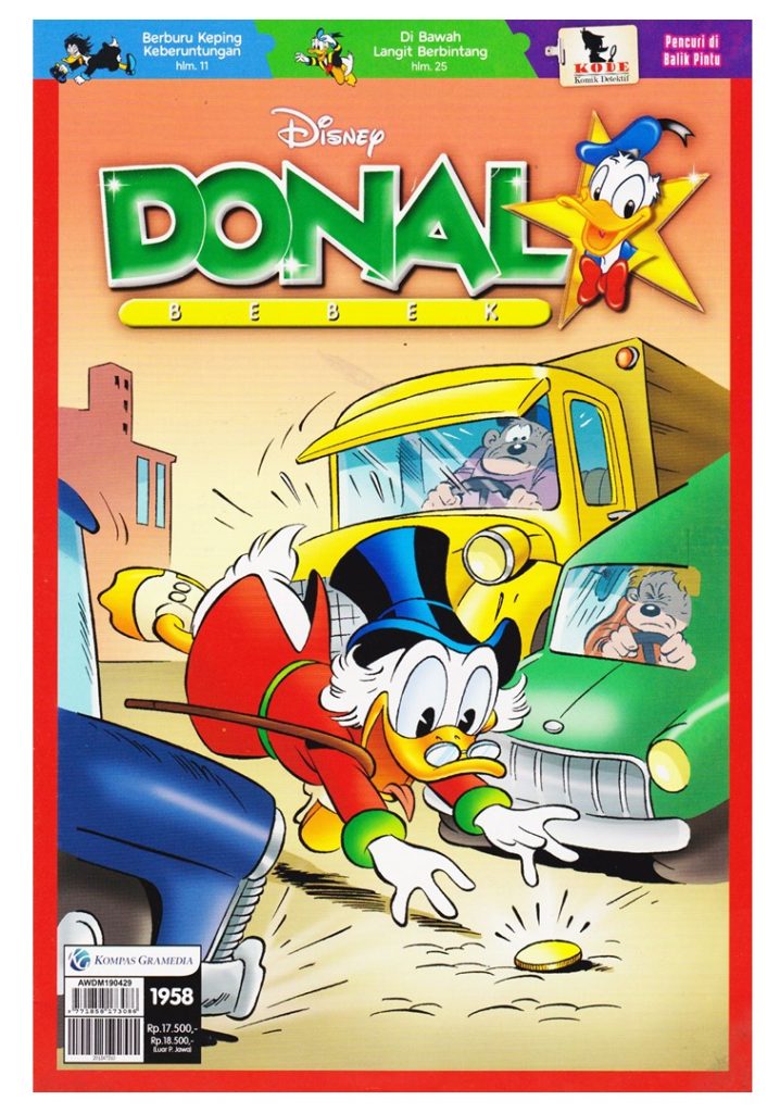 Majalah Donald Bebek Edisi 1958
