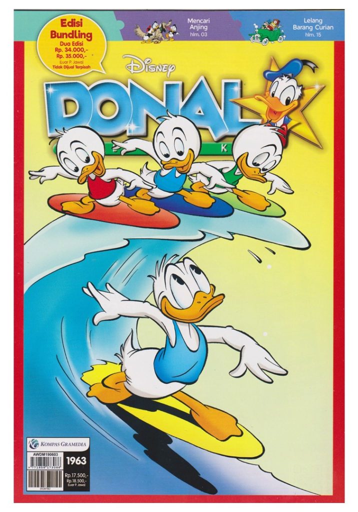 Majalah Donald Bebek Edisi 1963