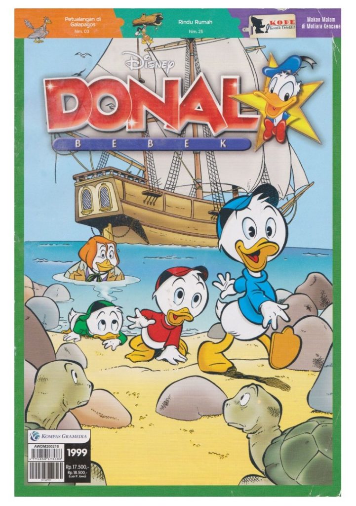 Majalah Donald Bebek Edisi 1999, Full Color
