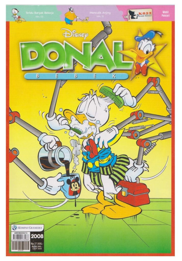 Majalah Donald Bebek Edisi 2008, Full Color