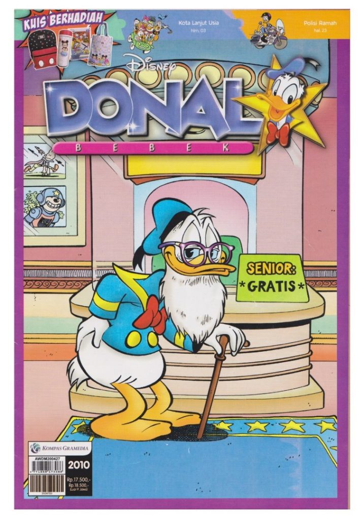 Majalah Donald Bebek Edisi 2010, Full Color
