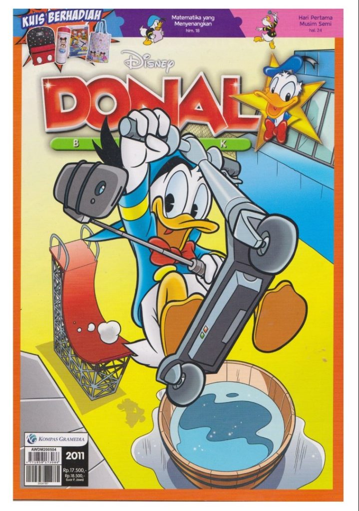 Majalah Donald Bebek Edisi 2011 by Album Walt's Disney, Full Color