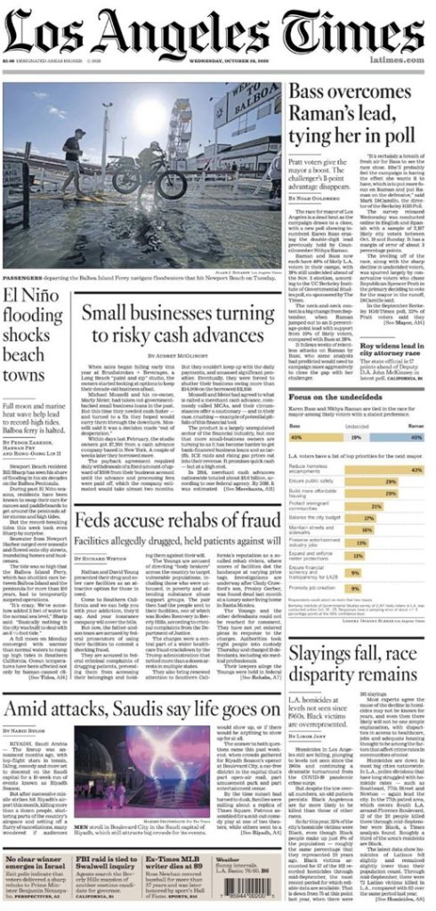 AAAAA Koran LOS ANGELES TIMES Today, English (File PDF)