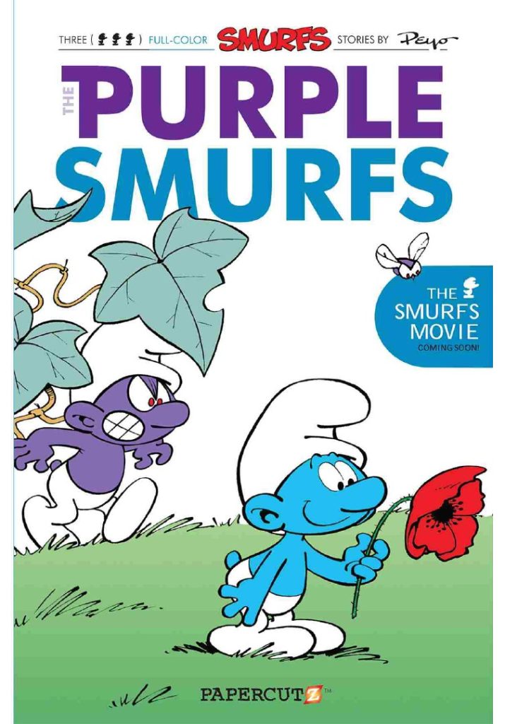 Komik PURPLE SMURF by Peyo, Full Color - English