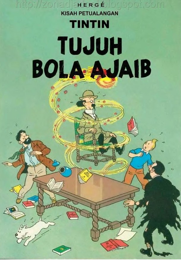 Tintin - Tujuh Bola Ajaib by Herge, Full Color
