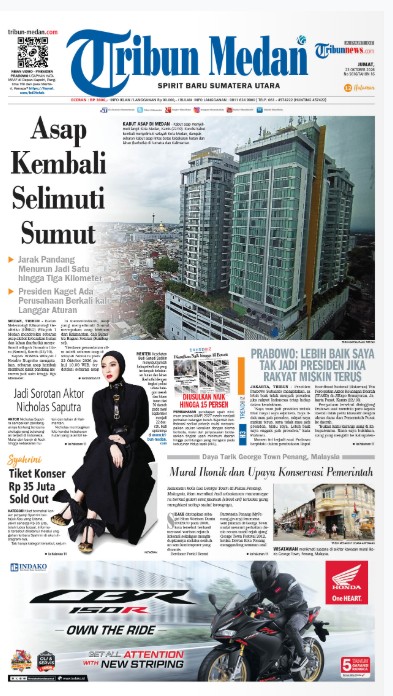AAAAA Koran TRIBUN MEDAN Kemarin