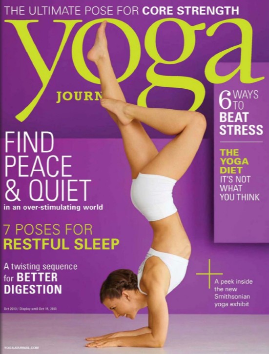 Majalah YOGA JOURNAL Edisi Oktober 2013, English (Berupa Link URL via Chat Tawk.to)